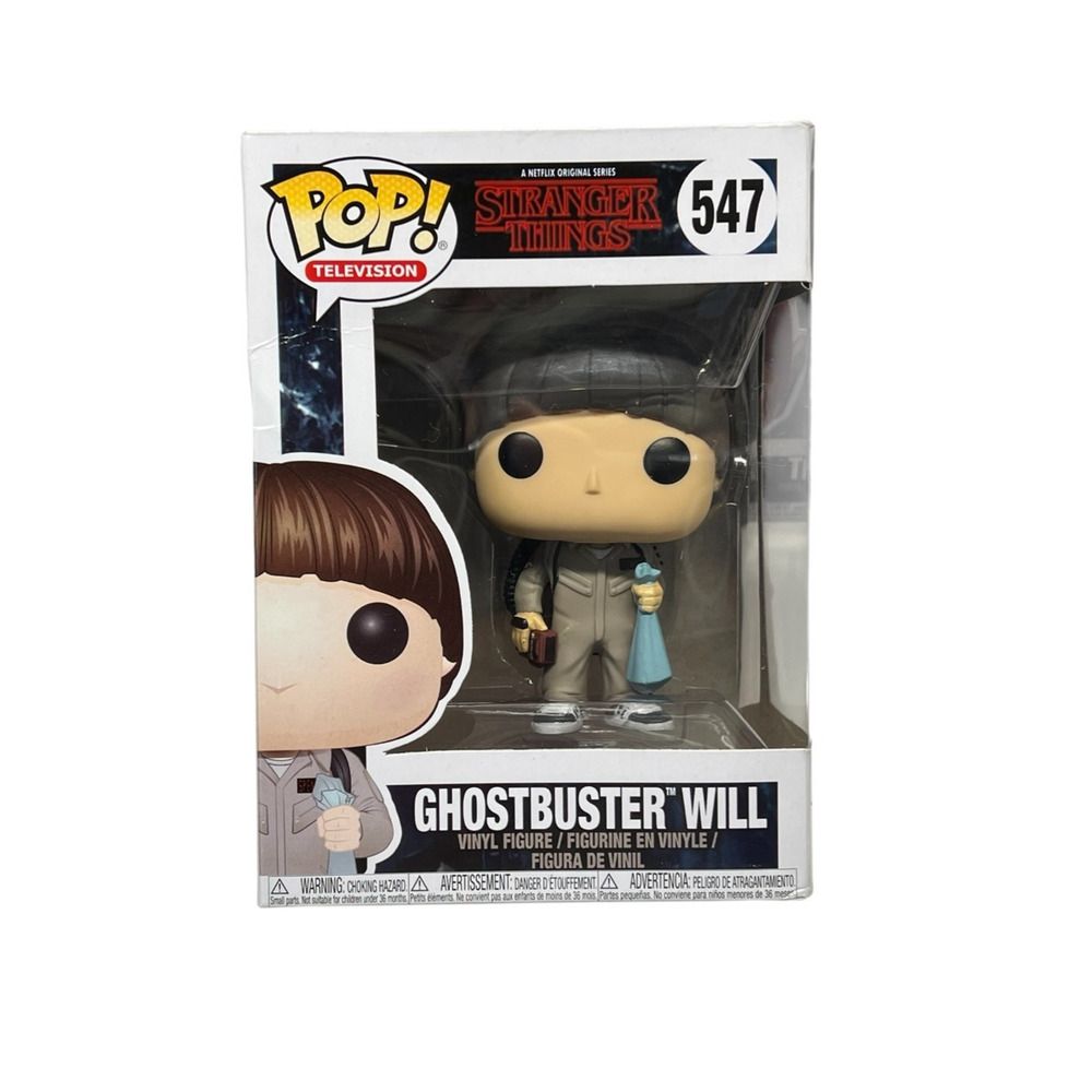 Funko Pop! Television: Stranger Things - Ghostbuster Will #547 Box Damage